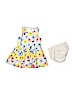 Cherokee 100% Polyester Floral White Dress 12-18 MO / 18 MO - photo 1
