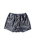 Blue Blush Black Faux Leather Shorts Size S - photo 1