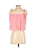 H&M 100% Viscose Pink Sleeveless Blouse Size 4 - photo 2