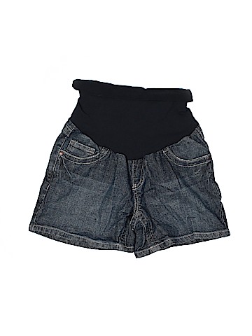 Indigo Blue Denim Shorts (view 1)