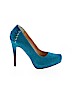 Thalia Sodi Blue Heels Size 9 1/2 - photo 1