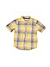 Carter's 100% Cotton Yellow Short Sleeve Button-Down Shirt 18-24 MO / 24 MO - photo 1