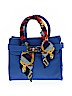 Chloe K Blue Leather Satchel One size - photo 1