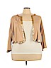 Denim 24/7 Tan Cardigan Size 3X - photo 1