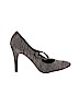 Ann Marino Gray Heels Size 9 - photo 1
