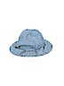 Baby Gap 100% Cotton Solid Blue Sun Hat Size 0-6 mo - photo 1