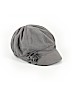 AUGUST 100% Polyester Solid Gray Winter Hat One size - photo 1