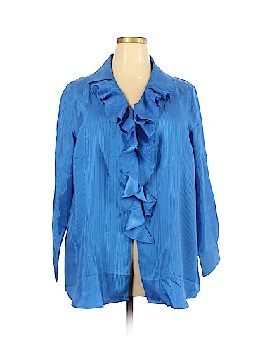 Denim 24/7 Long Sleeve Blouse (view 1)