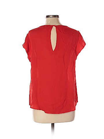 Joie Short Sleeve Silk Top (view 2)