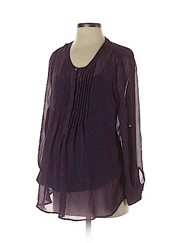 Motherhood Long Sleeve Blouse (view 1)