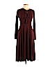 Zara W&B Collection Burgundy Casual Dress Size M - photo 1