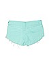 Billabong Teal Denim Shorts Size 3 - photo 2