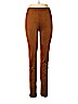 UFFIZI Brown Faux Leather Pants Size EU 42 / US 12 - photo 1
