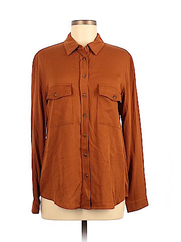 Forever 21 Long Sleeve Button-Down Shirt (view 1)