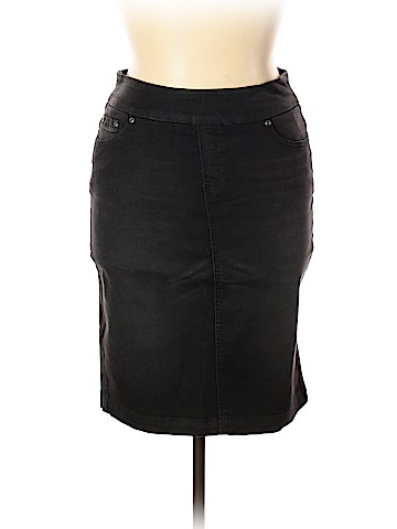 Rekucci Denim Skirt (view 1)