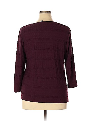 Croft & Barrow 3/4 Sleeve Top (view 2)