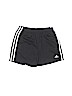 Adidas 100% Polyester Stripes Black Athletic Shorts Size 10 - 12 - photo 1