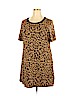 Lennie For Nina Leonard Tan Casual Dress Size 3X - photo 1