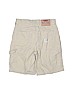 Old Navy 100% Cotton Solid Tan Shorts Size 10 - photo 2