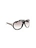 Valentino Solid Black Sunglasses One size - photo 1