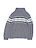 Greendog 100% Cotton Gray Turtleneck Sweater Size 7 - photo 2