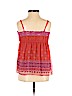 Free People 100% Silk Red Sleeveless Silk Top Size 0 - photo 2