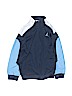 Air Jordan 100% Polyester Solid Blue Track Jacket Size 5 - photo 1