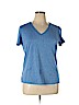 Danskin Now 100% Polyester Blue Active T-Shirt Size XL - photo 1