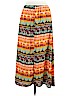 rue21 100% Polyester Orange Casual Skirt Size L - photo 2