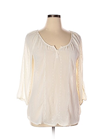 Maurices Long Sleeve Blouse (view 1)