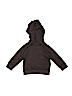 Carter's 100% Polyester Solid Gray Zip Up Hoodie Size 2T - photo 2