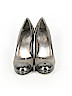AK Anne Klein Gray Heels Size 8 1/2 - photo 2