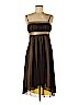 City Triangles 100% Polyester Brown Cocktail Dress Size M - photo 1