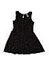 Total Girl Metallic Black Dress Size 7 - 8 - photo 1