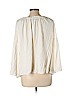 Ann Taylor LOFT 100% Viscose White 3/4 Sleeve Blouse Size L - photo 2