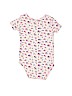 Carter's 100% Cotton Floral White Short Sleeve Onesie 18-24 MO / 24 MO - photo 2