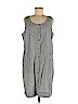 Eileen Fisher Gray Casual Dress Size L - photo 1