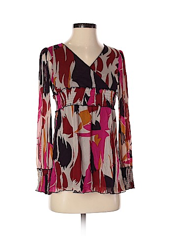 BCBGMAXAZRIA Long Sleeve Blouse (view 1)