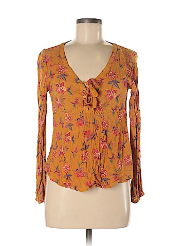 Hollister Long Sleeve Blouse (view 1)