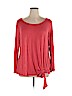 NY Collection Red Long Sleeve Top Size 2X - photo 1