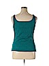 White House Black Market Blue Sleeveless Top Size XL - photo 2