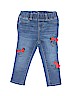 Baby Gap 100% Cotton Graphic Blue Jeggings Size 2T - photo 1