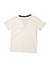 Lucky Brand Solid White Short Sleeve Henley Size 7 - photo 2