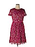 Adrianna Papell Pink Casual Dress Size 14 - photo 1