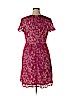 Adrianna Papell Pink Casual Dress Size 14 - photo 2
