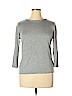 Verve Ami 100% Rayon Gray Pullover Sweater Size XL - photo 1