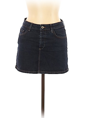 Topshop Denim Skirt (view 1)