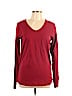 Cowgirl Tuff Co 100% Cotton Red Long Sleeve Top Size L - photo 1