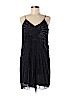 H&M 100% Polyester Black Casual Dress Size 6 - photo 1