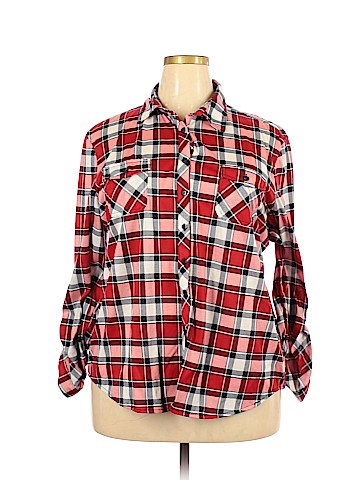 Passport Long Sleeve Button-Down Shirt (view 1)